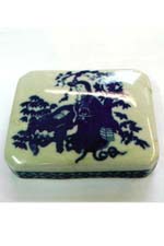 China Porcelain Lid To Box Fixed